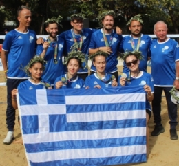 Η Ελλάδα πήρε το χρυσό στο ευρωπαϊκό πρωτάθλημα AirBadminton
