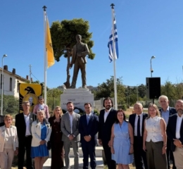 Τελέστηκε το Μνημόσυνο για τους Έλληνες μάρτυρες στα Δικαστήρια Αμάσειας Πόντου από τον Δήμο Παύλου Μελά