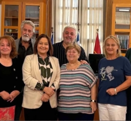 Καλαμαριά: Στο Δημαρχείο οι Πόντιοι εκπαιδευτικοί